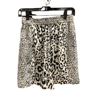 Animal Print Shorts Zara Basic, Size S