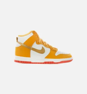 Dunk High University Gold Womens Lifestyle Shoe - Yellow/Gold/White Limit One Per Customer